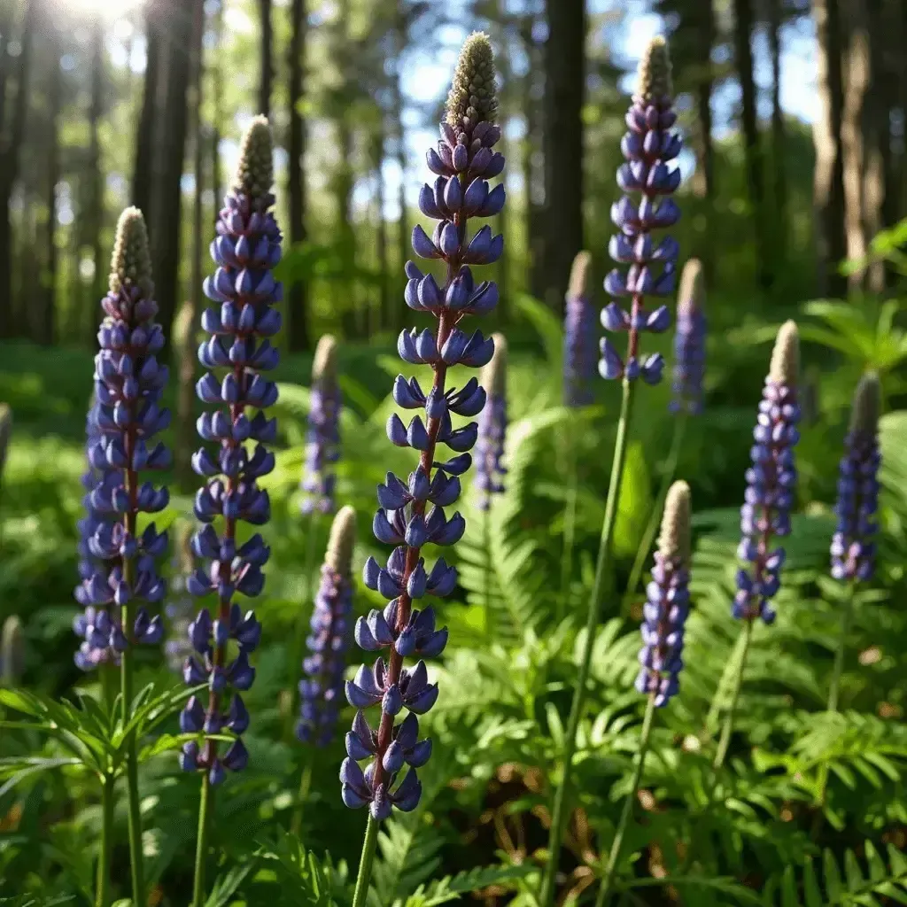 Az erdei csillagfürt fajtái, ültetése és gondozása: Betegségek, metszés és élvezetek