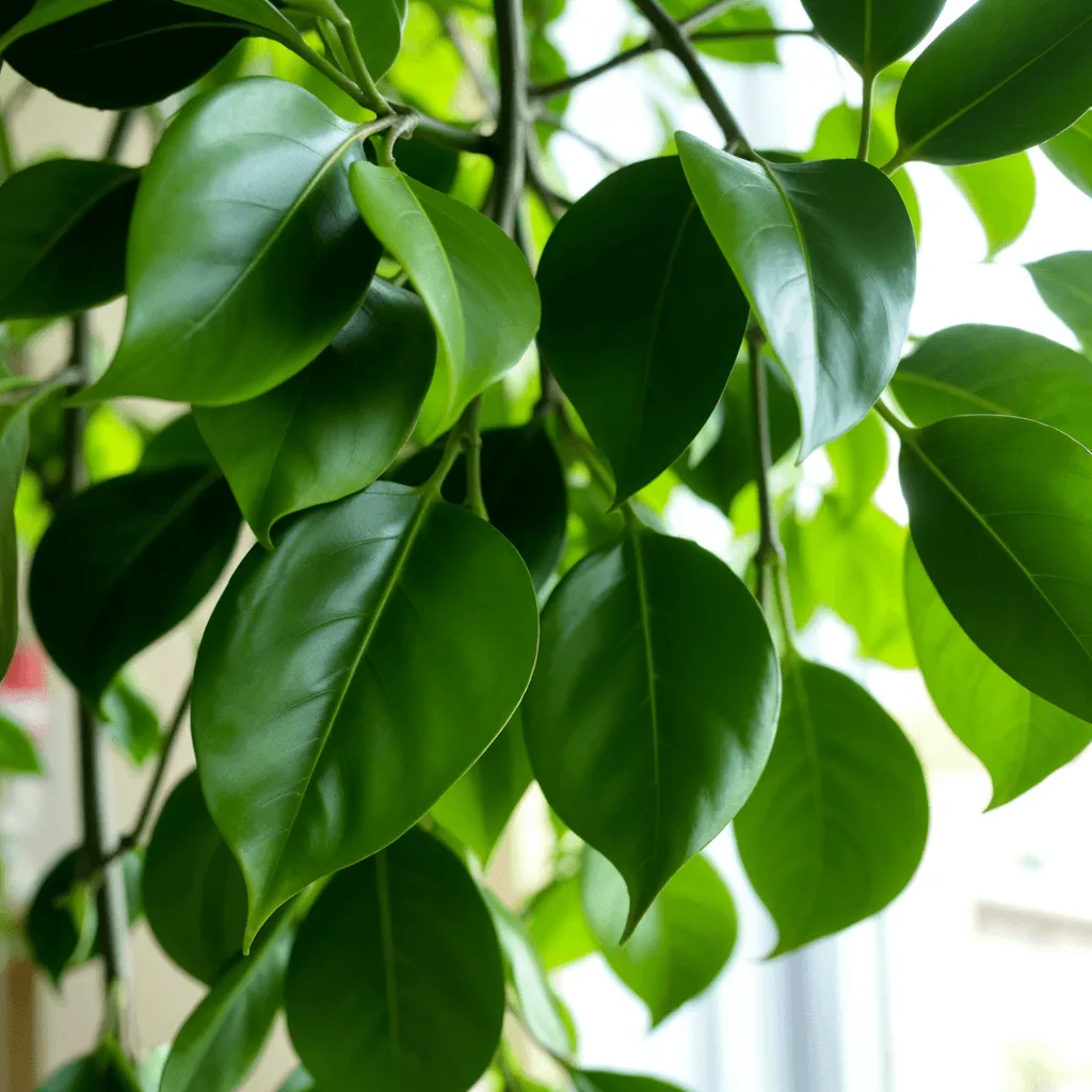 Ficus benjamina különböző fajtái