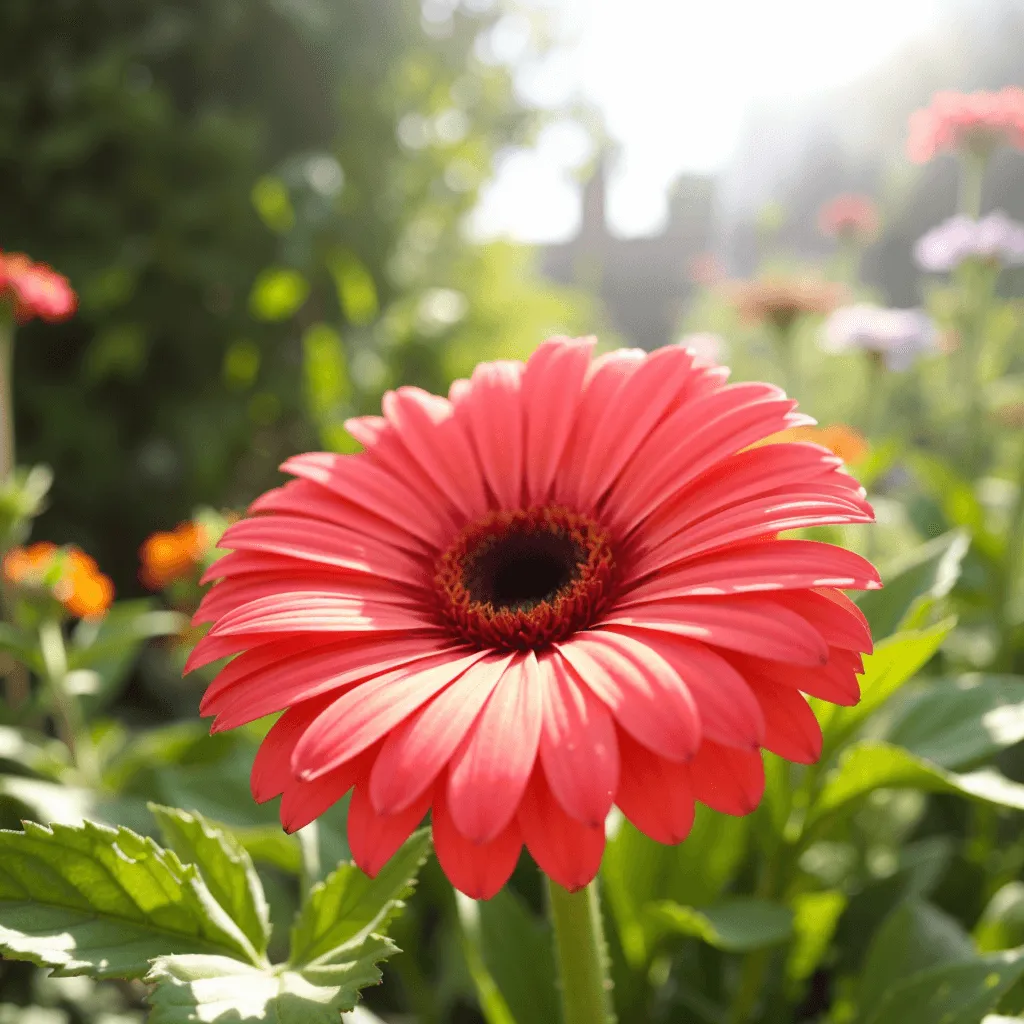 Színes gerbera virágok különböző fajtákban