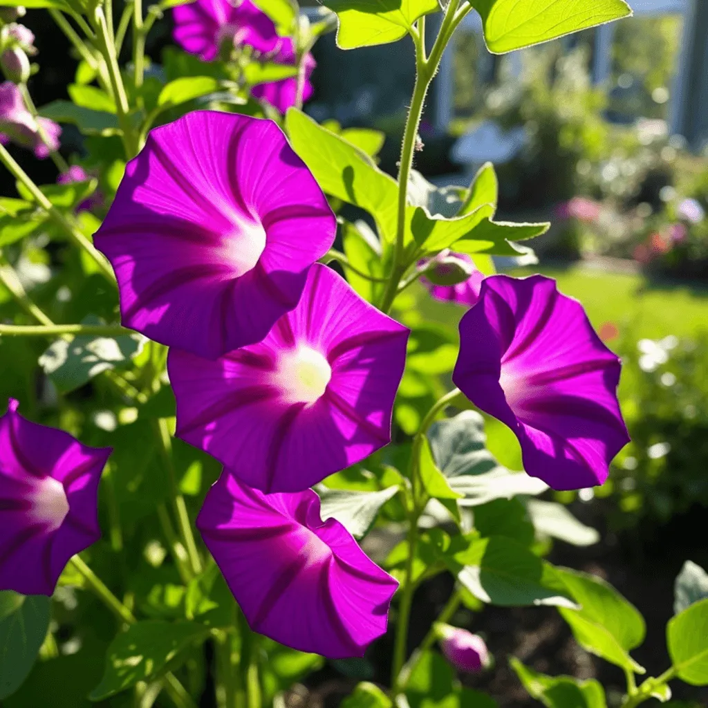 Fedezd fel az ipomoea purpurea fajtáit, ültetését, metszését és a leggyakoribb betegségeit, hogy gyönyörű virágokat nevelhess a kertedben!